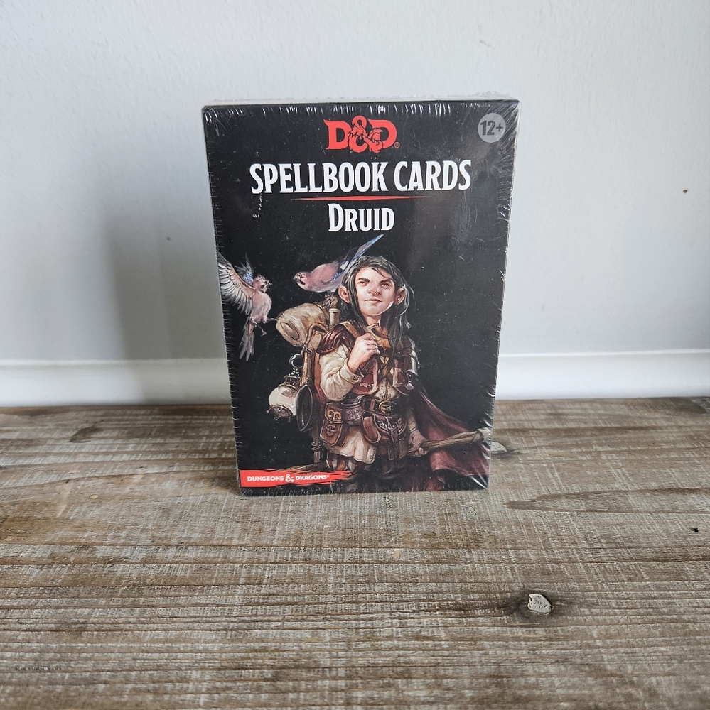 NEW Dungeons & Dragons Spellbook Cards Druid